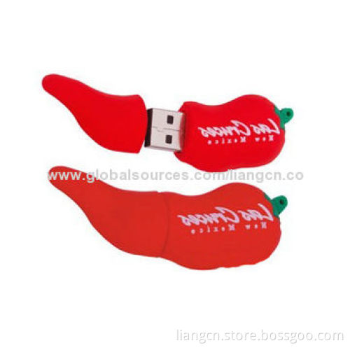 Cayenne pepper USB flash drive, full capacity, from factory